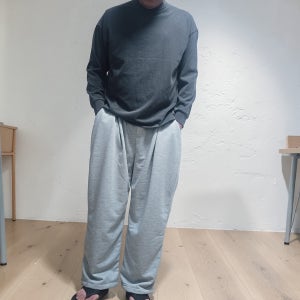 핀턱벌룬 데일리 트레이닝 밴딩스트링 팬츠 / 남녀공용 봄여름 365 데일리 여리야