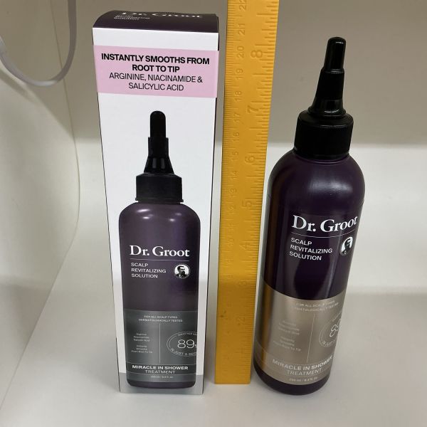 <b>닥터 그루트</b> 두피 <b>활력</b> 회복 샴푸 트리트먼트 8.4 fl oz (256ml) 새 제품 박스 포장