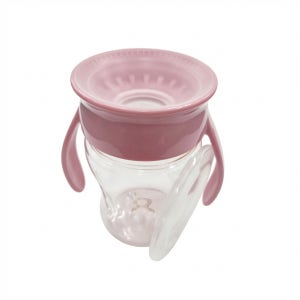 병행수입 와우컵 베이비 트라이탄 스파우트컵 뚜껑포함 207ml, 1개, 파스텔핑크