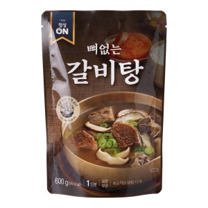 초원식품 정성온 뼈없는 갈비탕 실온 600g 20개
