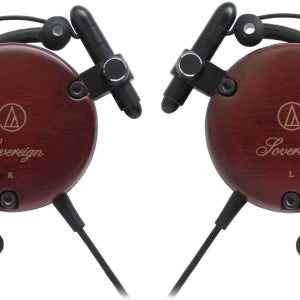 오디오 테크니카 온 이어 브라운 유선 헤드폰 우드 클립형 ATH EW9