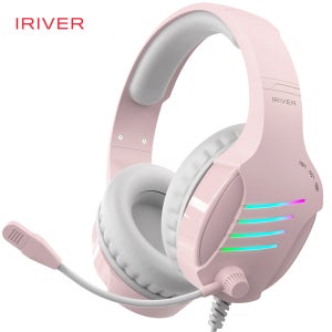 아이리버 유선 헤드셋 LED 게이밍 USB 헤드셋 어학용 학습용 G7H
