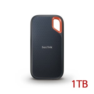 샌디스크 E61 Extreme 외장SSD 1TB 블랙 휴대용 포터블 USB-C A