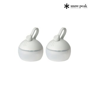 스노우피크 타네 호즈키 충전식 LED 랜턴 감성 조명 아이보리 ES-141-IV 2개