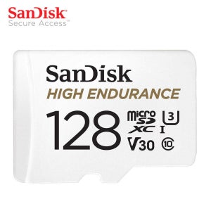 고내구성 microSD 128GB QQNR 비디오 모니터링 카드