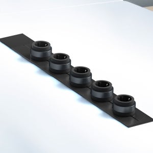 고네오 고용량 콘센트 파워트랙 5구 레일형 멀티탭 750mm