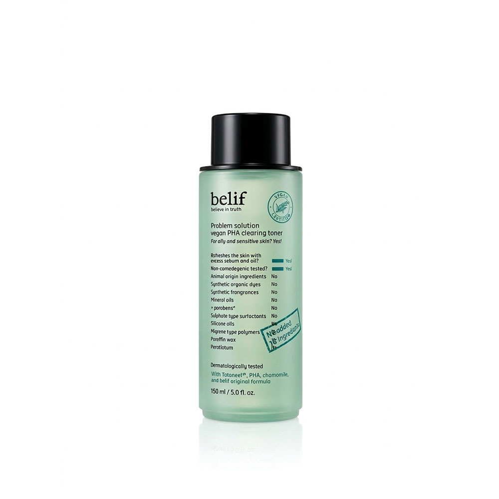 빌리프 프라블럼 솔루션 비건 PHA 클리어링 토너 150ml
