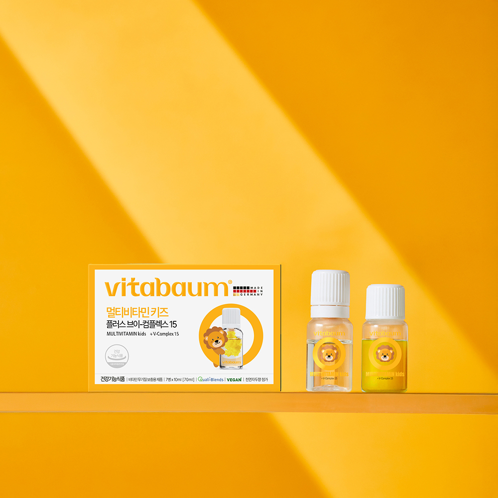<b>비타바움</b> 어린이 액상 멀티비타민키즈 7개입, 1개