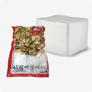 [다인] 조미 참소라살 (파지) 소라슬라이스 삐뿔고동 국내가공 1kg, 20개