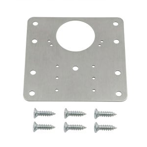울트라고릴라 씽크대 옷장 문수리 경첩보강판 대형 90mm 1세트