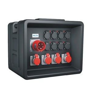 PHLTD 3상 전원 분배기 조명용) (무대 분전함 컨트롤러 분배 검정색