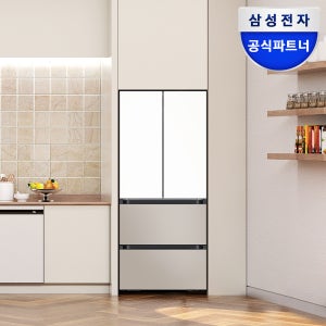 삼성 비스포크 AI 김치냉장고 RK70F42M2ZG 키친핏 Max 420리터 4도어