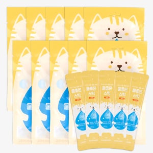 [라운지 전용] 캣츠모리 물좋은스틱 오리 10g 5개입 10팩 (50p)