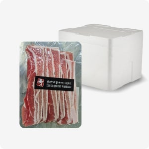 [다인] 대패삼겹살 칠레 돼지고기 캠핑 바베큐 슬라이스, 500g, 24개