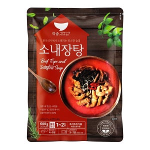 선미식품 따숨 소내장탕 실온 600g 15개