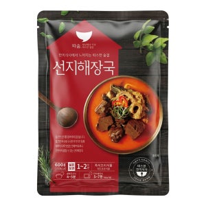 선미식품 따숨 선지해장국 실온 600g 15개