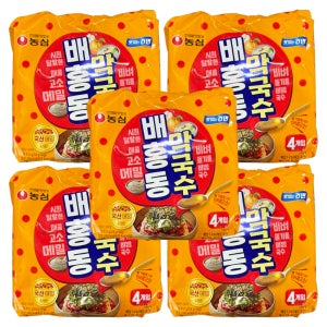 농심 배홍동 막국수 멀티팩 456g X 5개 (총20봉)