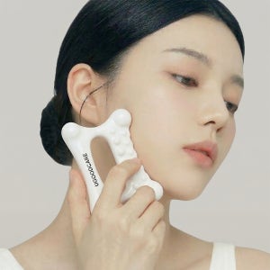 세라믹 도자기괄사 페이스핏 얼굴 붓기 경락 턱 마사지