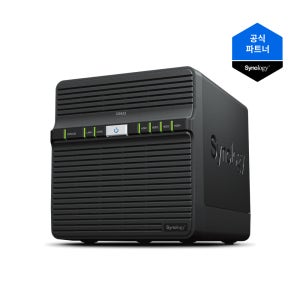 [정식파트너] 시놀로지 DS423 NAS 4베이 CASE HDD미포함 서버 클라우드