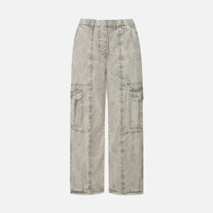 록시 CARGO WASHED 롱팬츠 (RG11LP553GRE)