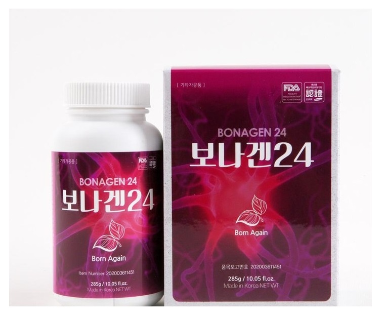 <b>아셀월드</b> 곡물효소 보나겐24 천연재료 효소식품 285g 1개