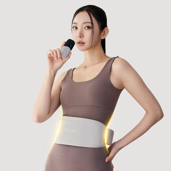 빌라르 EMS 저주파 마사지기 슬림벨트 맥스프로 안마기 온열 찜질