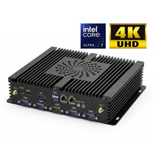 산업용컴퓨터 IPC6002 U7-255H Ultra 15세대 U7 베어본 INDUSTRIAL 2lan 6com AI