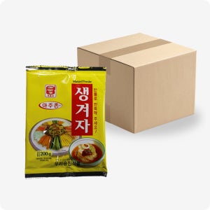 [다인] 아주존 생겨자분 / 겨자가루 분말겨자 맷돌표 우리승진 200g, 40개