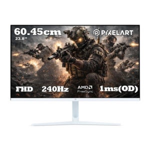 픽셀아트 PIXELART X2424W 화이트 Fast IPS 게이밍 240 HDR 무결점