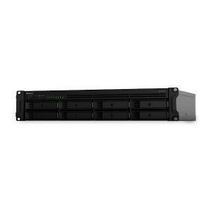 시놀로지 RS1221RP+ 8베이 NAS 랙타입 80TB 아이언울프 10테라x8