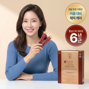 6년근 홍삼정 스틱 원데이원 어버이날 스승의날 선물세트(+쇼핑백증정) 100포, 6개