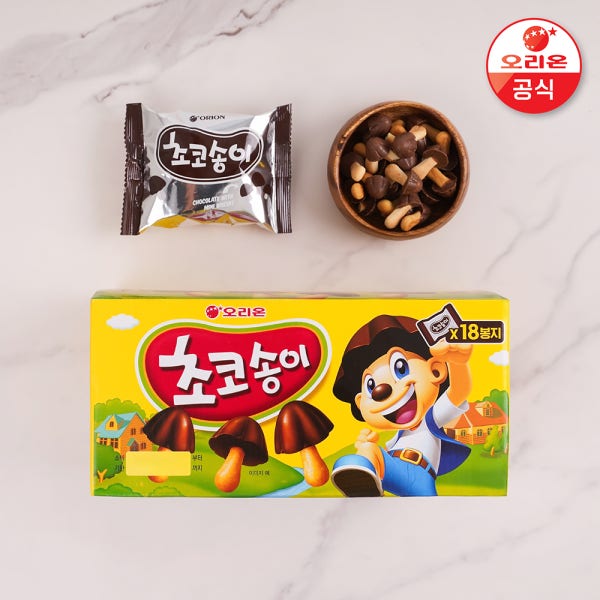[오리온] 초코송이 미니 36g 18개