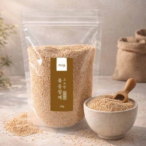 국산 햇 볶음 참깨 저온로스팅 통깨 깨소금 150g