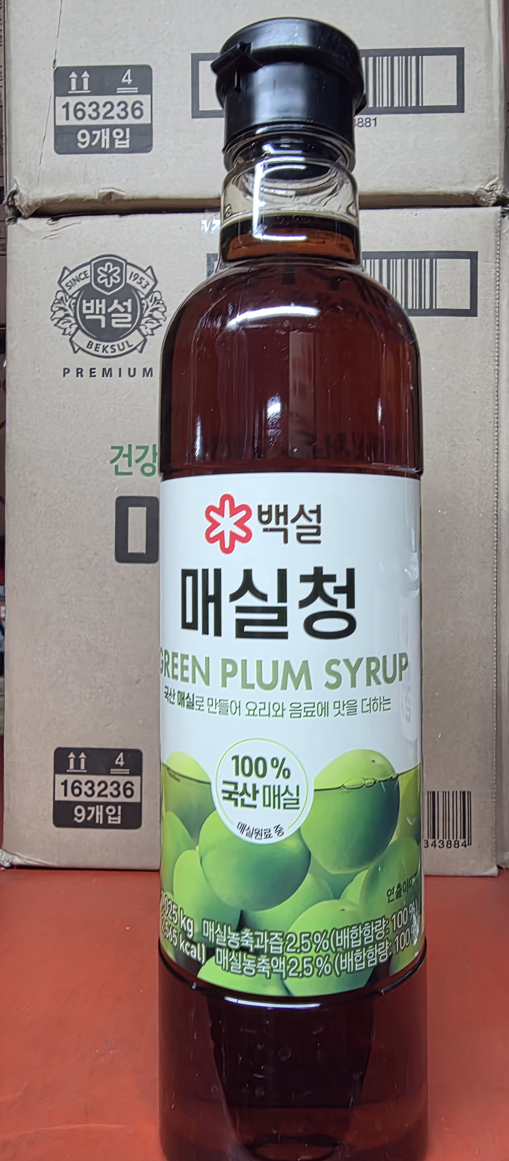 백설 매실청 1.025kg