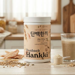 단백한끼 닭가슴살 쉐이크 유당 불내증 식사대용 저당 부모님 프로틴 쉐이크 곡물맛 600g