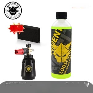 세차에어폼건 스노우 카샴푸 버블 화이트 분무기 세차분무기 5. 레드 대형 노즐+진흙 흩기제