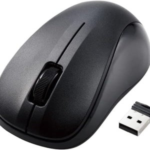 엘레콤 무선마우스 사무용 usb 리뷰많은 S사이즈 소형 항균 블랙 M-K5DRKBK/RS