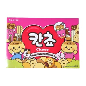 롯데 초코 칸쵸 4봉 196g