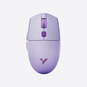 VXE V3 잠자리 게이밍 사무용 유무선 인체공학 경량 마우스 Pro 퍼플