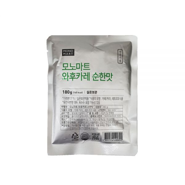 모노쉐프한국 에스비 레토르트 와후카레: 순한맛
