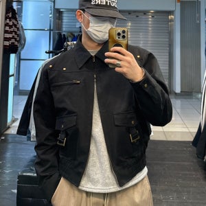 웨스턴 버클 포켓 크롭자켓 (3C)