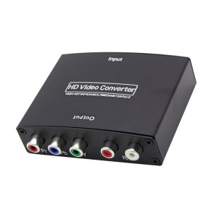 HDMI to 컴포넌트컨버터 2RCA 영상변환 CRT 브라운관 구형TV 출력 ABT267