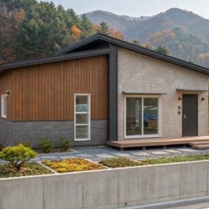 첨단디자인하우스 20평 모듈러주택 이동식주택 목조주택 전원주택 AP-03