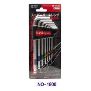 [와이즈] 육각 볼렌치 NO-1800 1.5-8mm
