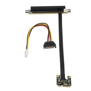 Chimda PCIe 3.0 라이저 케이블 x16 그래픽카드 수직 장착 연장 케이블