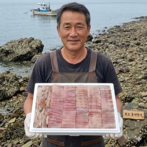 국내산 삭힌 흑산도 홍어 1kg + 홍어애