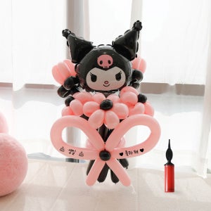 [피앤비유니티]캐릭터 포켓몬 레터링 DIY 꽃다발 요술풍선 세트