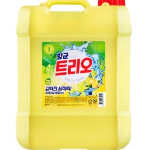 애경 항균트리오 12kg 말통 주방세제 대용량 업소용