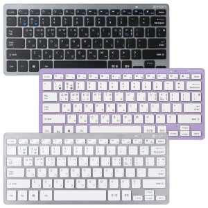 아이패드키보드 저소음 휴대용 무선 블루투스 미니 키보드 태블릿 멀티페어링