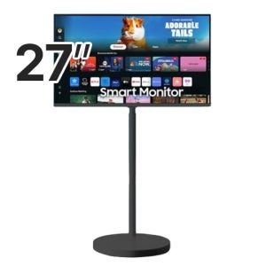 삼성 스마트모니터 M5 27인치 FHD 블랙 삼탠바이미 이동식 OTT TV 넷플릭스